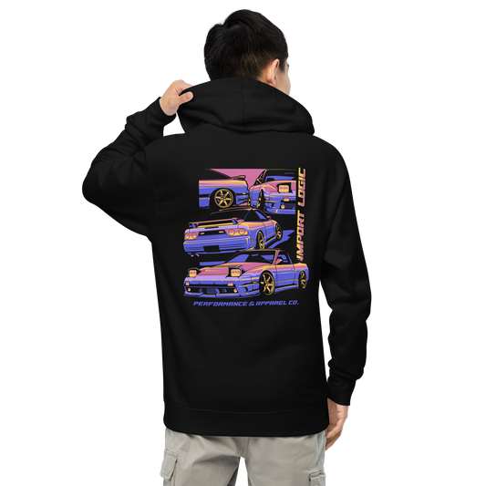 Midnight 180sx Pullover Hoodie